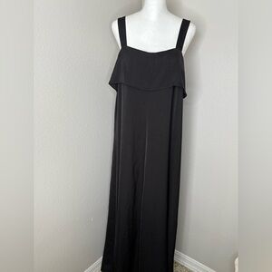 Banana republic black maxi dress medium